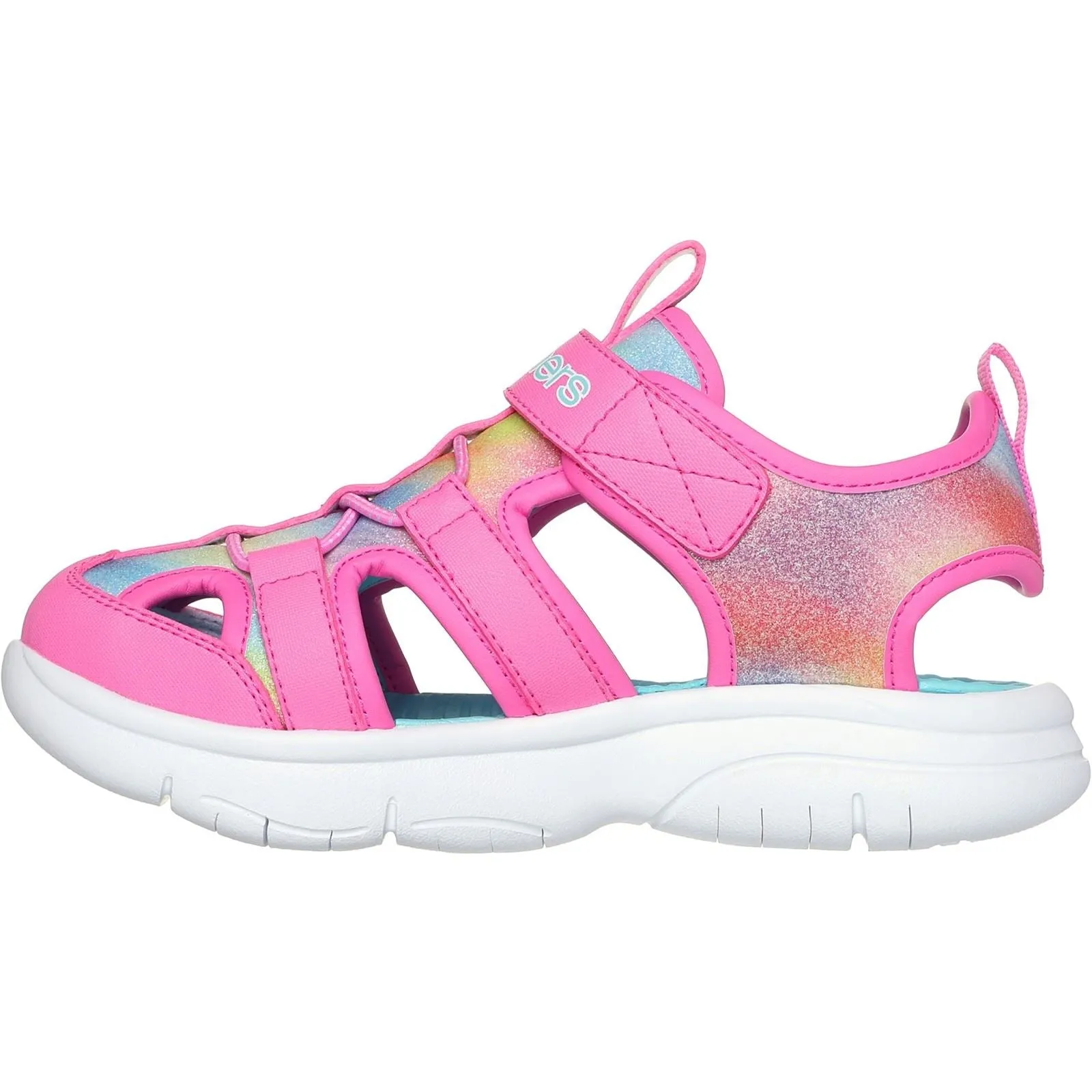 Women's Wide Fit Skechers 303276L Flex Splash Daylight Shimmer Sandals sold by Wide Fit Shoes product image thumbnail 3