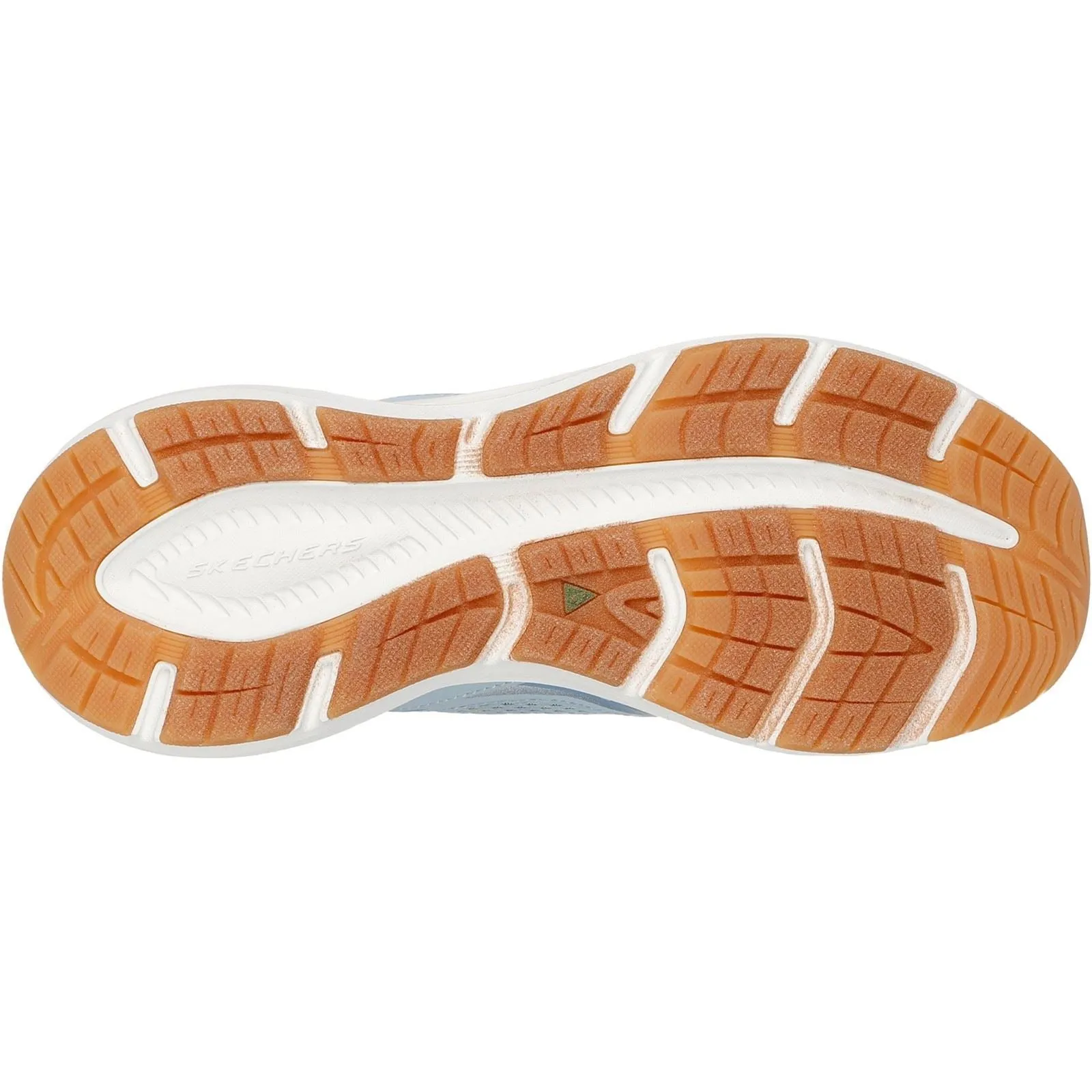 Women's Relaxed Fit Skechers 150475 Edgeride Silver Eclipse Trainers sold by Wide Fit Shoes product image thumbnail 5