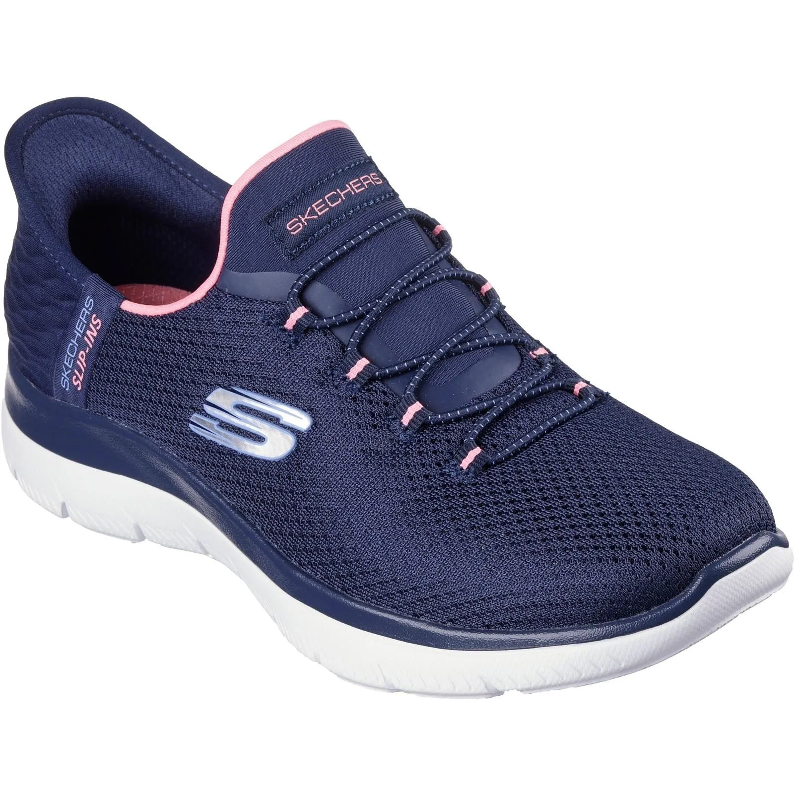 Women's Wide Fit Skechers 150123 Slip-ins Summits Diamond Dream Trainer sold by Wide Fit Shoes product image thumbnail 2