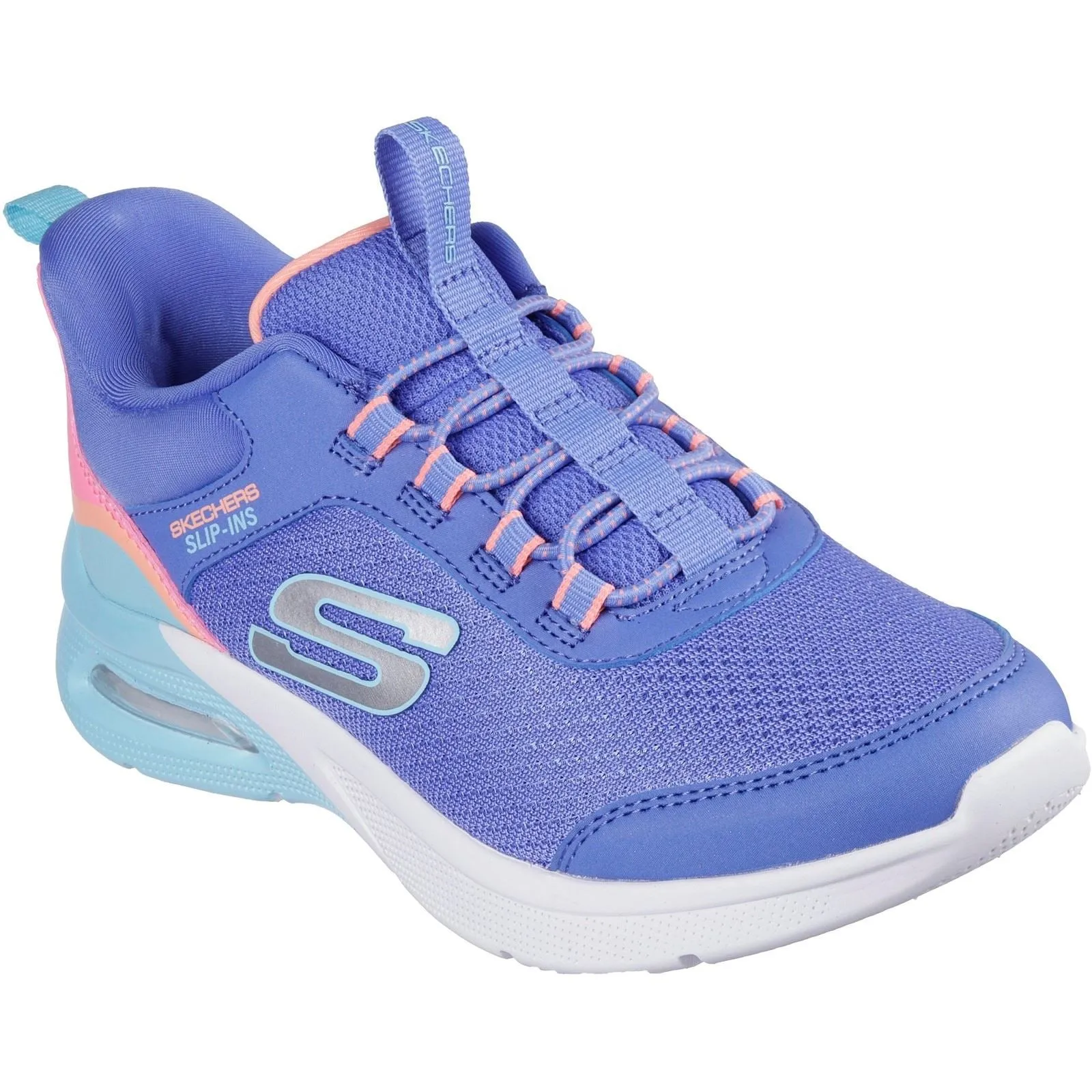Women's Wide Fit Skechers 303594L Slip-ins Microspec Max Color Trifecta Shoes sold by Wide Fit Shoes product image thumbnail 3