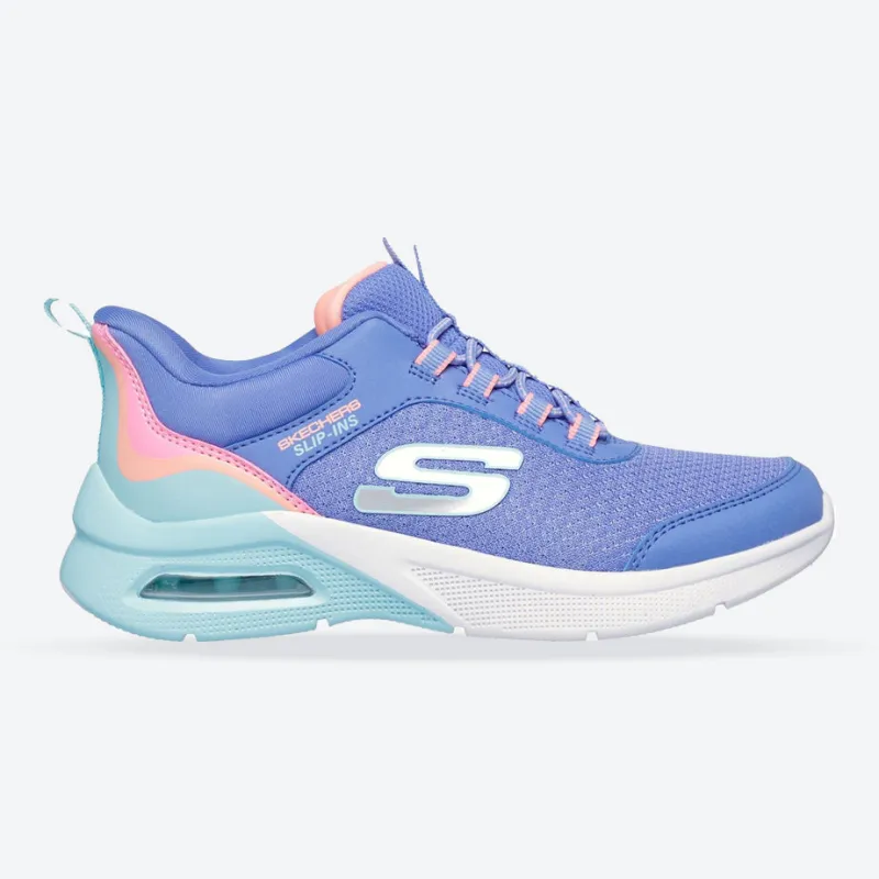 Women's Wide Fit Skechers 303594L Slip-ins Microspec Max Color Trifecta Shoes sold by Wide Fit Shoes