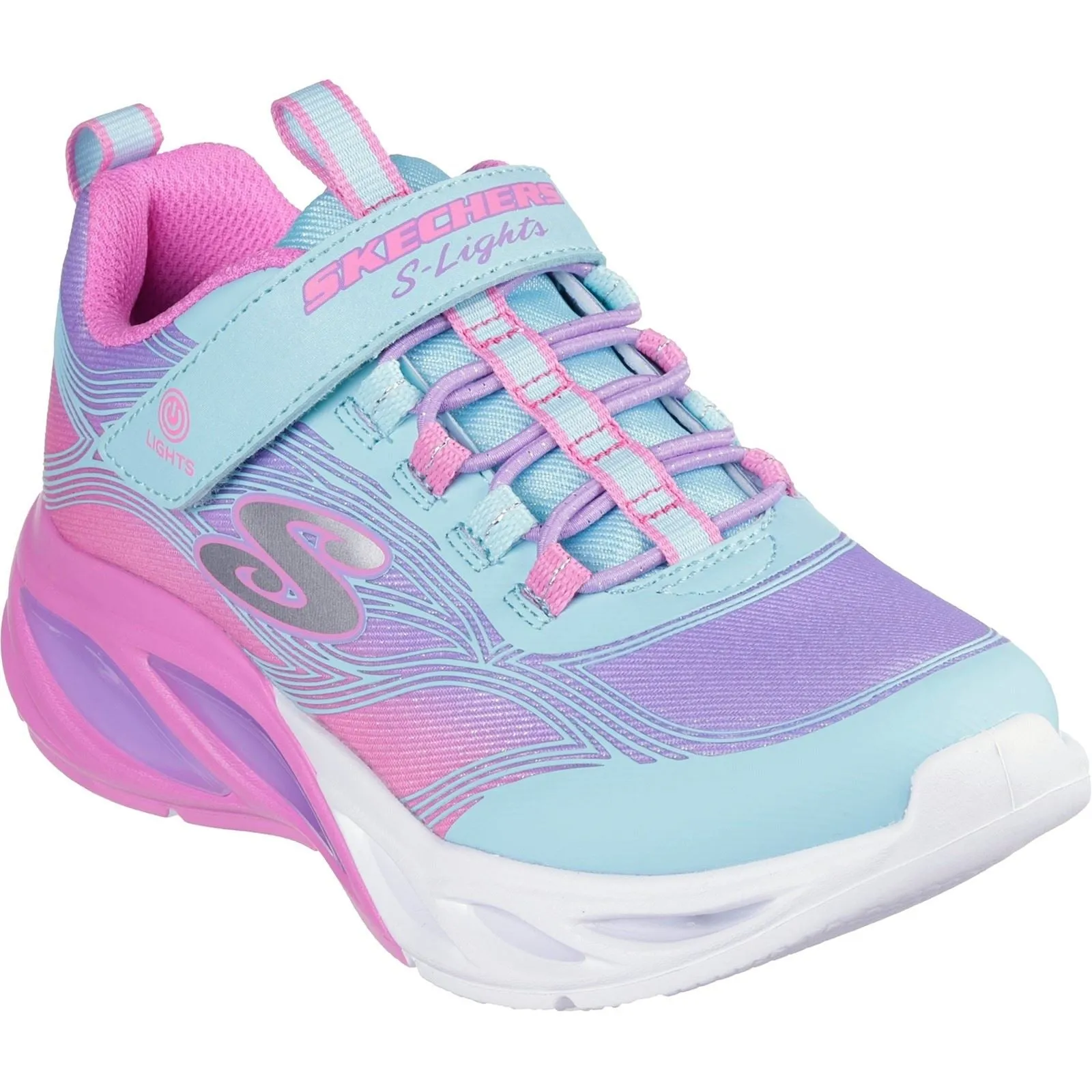 Women's Wide Fit Skechers Lights Cosmic Glow Shoes sold by Wide Fit Shoes product image thumbnail 3