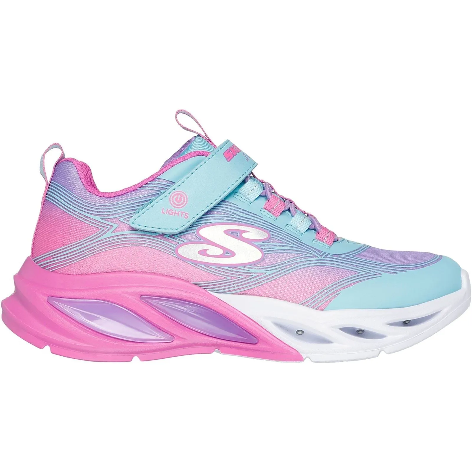Women's Wide Fit Skechers Lights Cosmic Glow Shoes sold by Wide Fit Shoes product image thumbnail 2