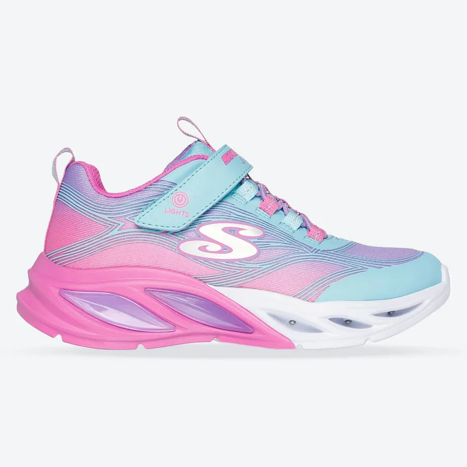 Women's Wide Fit Skechers Lights Cosmic Glow Shoes sold by Wide Fit Shoes