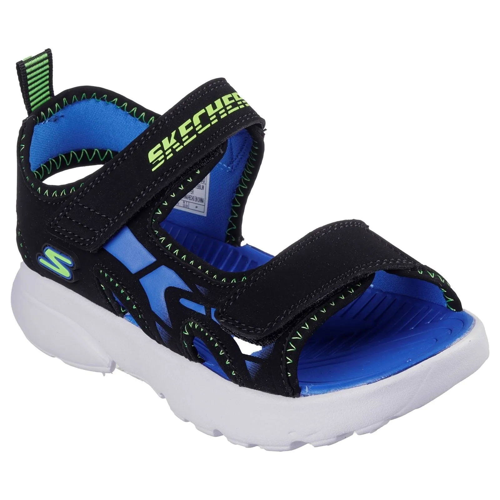 Men's Wide Fit Skechers 406513N Razor Splash Aqua Buddies Sandal sold by Wide Fit Shoes product image thumbnail 3