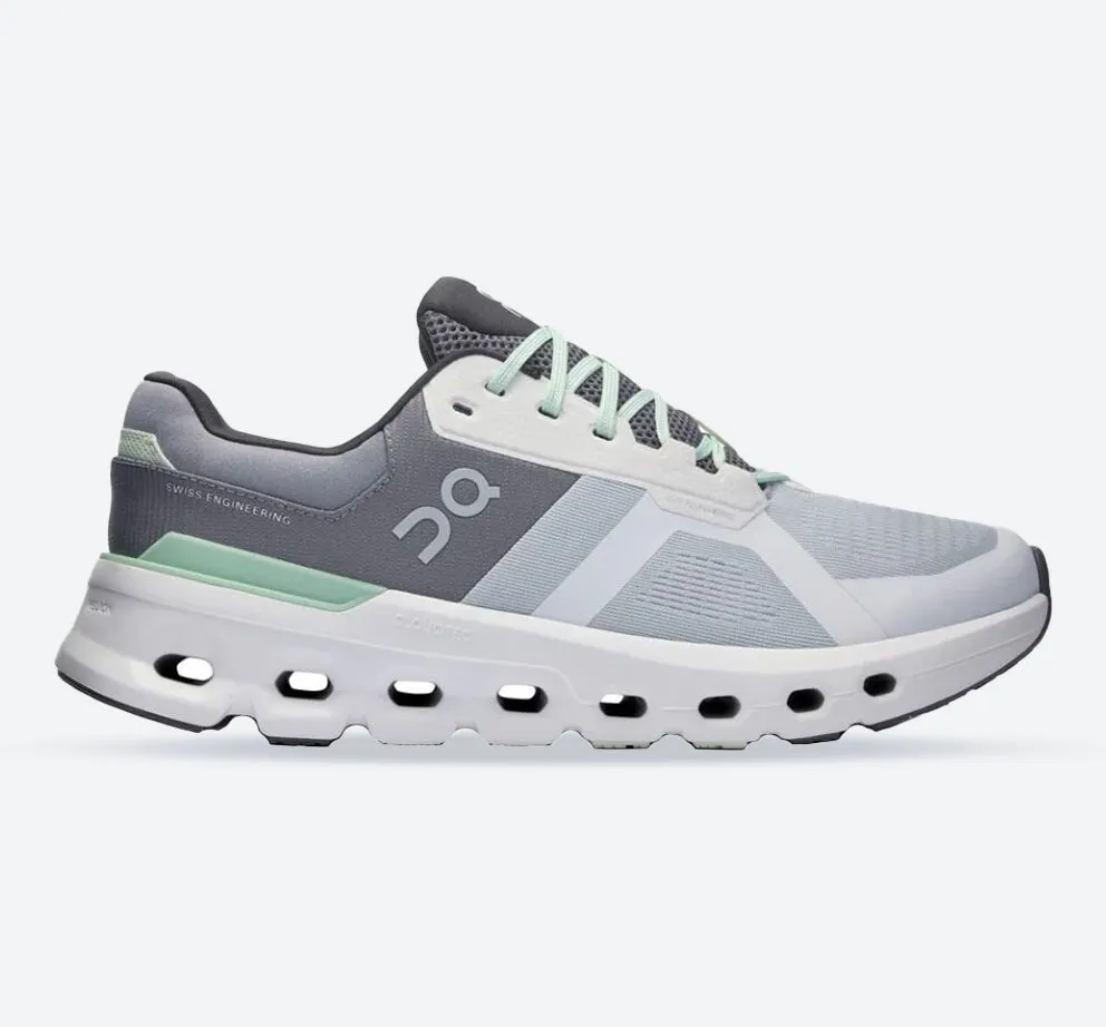 Men's Wide Fit On Cloudrunner 2 Training Shoes - Glacier/Sage sold by Wide Fit Shoes