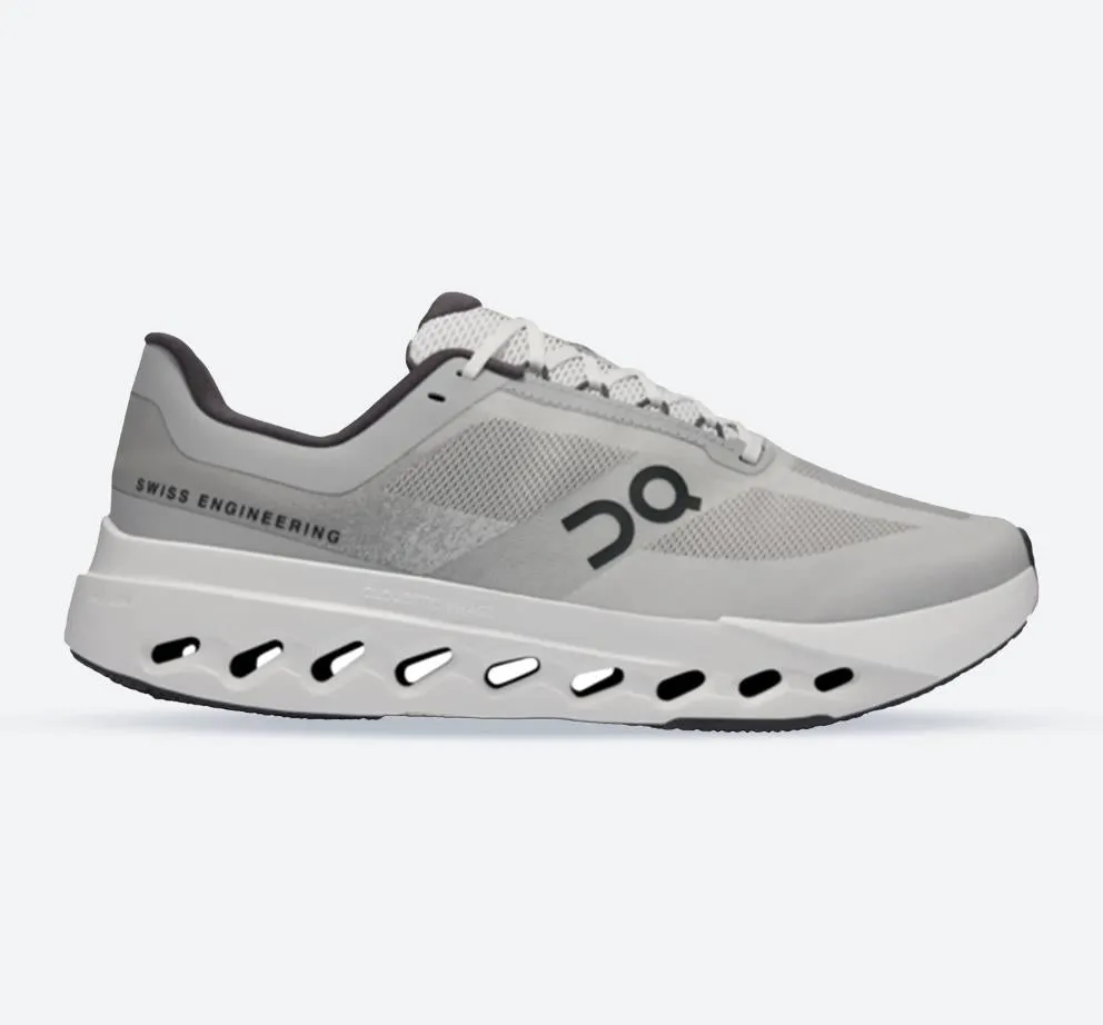 Women's Wide Fit On Cloudsurfer Next Wide Training Shoes - Glacier/White sold by Wide Fit Shoes