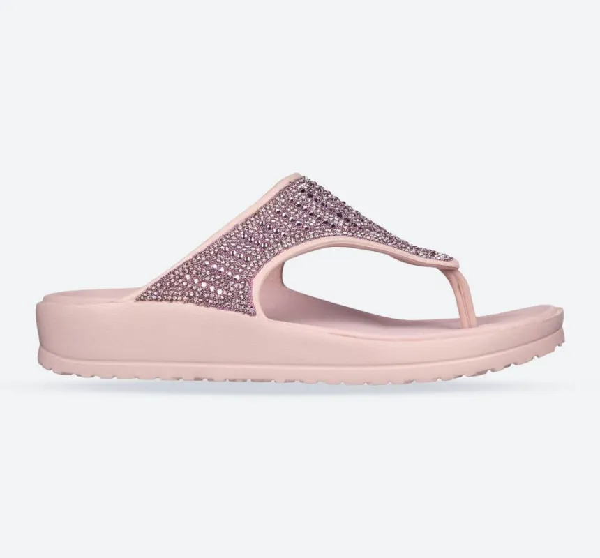 Women's Wide Fit Skechers 111016 Cali Breeze 2.0 Glimmer Love Sandals sold by Wide Fit Shoes