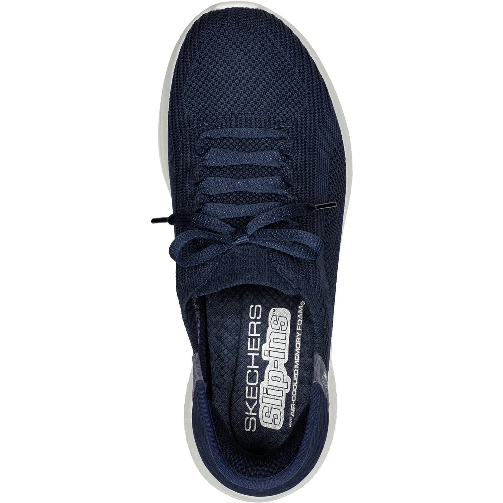 Women's Wide Fit Skechers 149710 Slip-ins Ultra Flex 3.0 Brilliant Path Trainers - Navy sold by Wide Fit Shoes product image thumbnail 5
