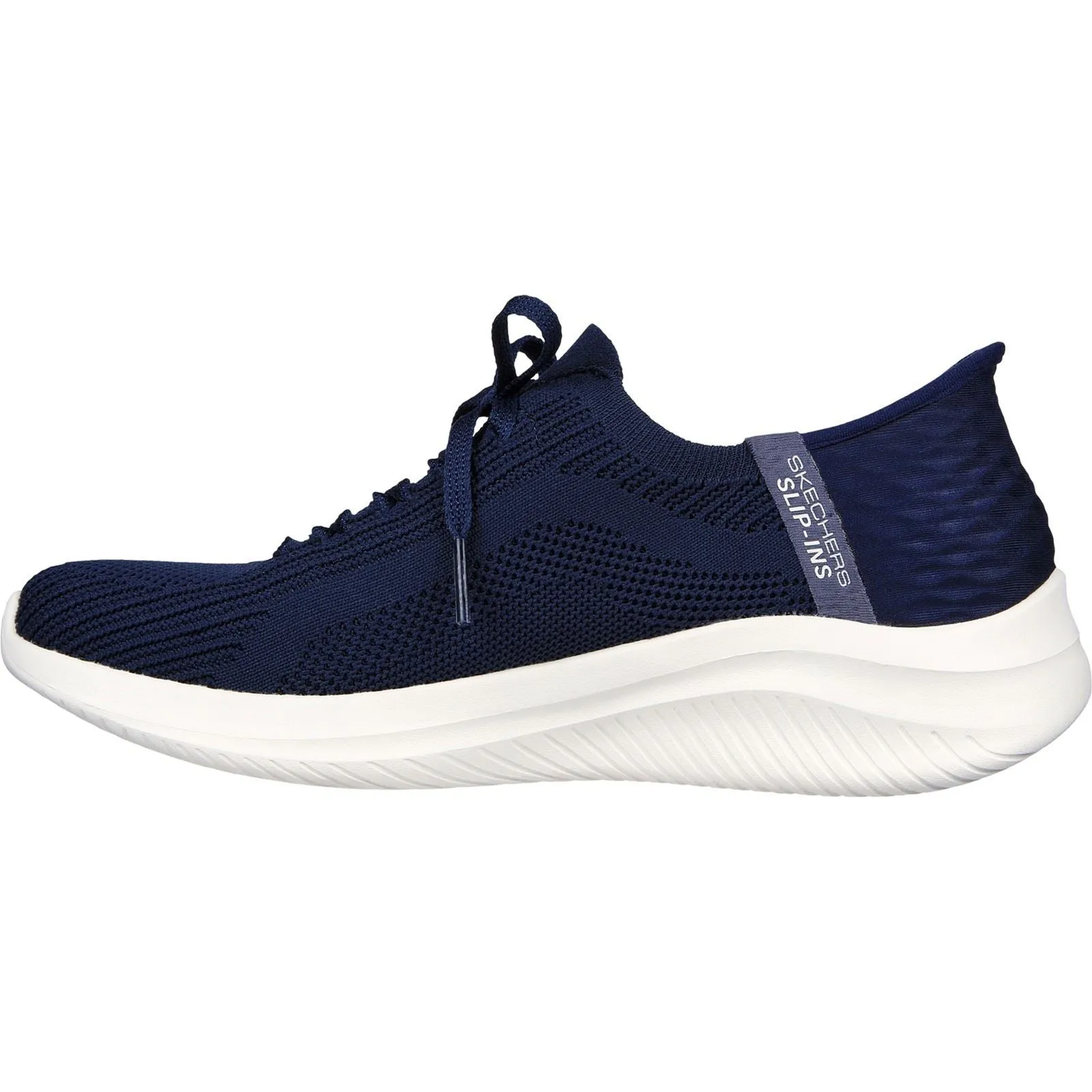 Women's Wide Fit Skechers 149710 Slip-ins Ultra Flex 3.0 Brilliant Path Trainers - Navy sold by Wide Fit Shoes product image thumbnail 4