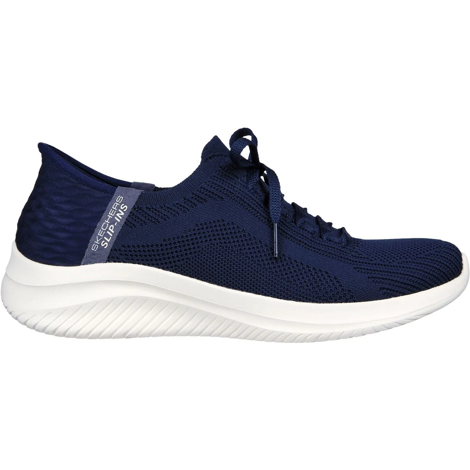 Women's Wide Fit Skechers 149710 Slip-ins Ultra Flex 3.0 Brilliant Path Trainers - Navy sold by Wide Fit Shoes product image thumbnail 2