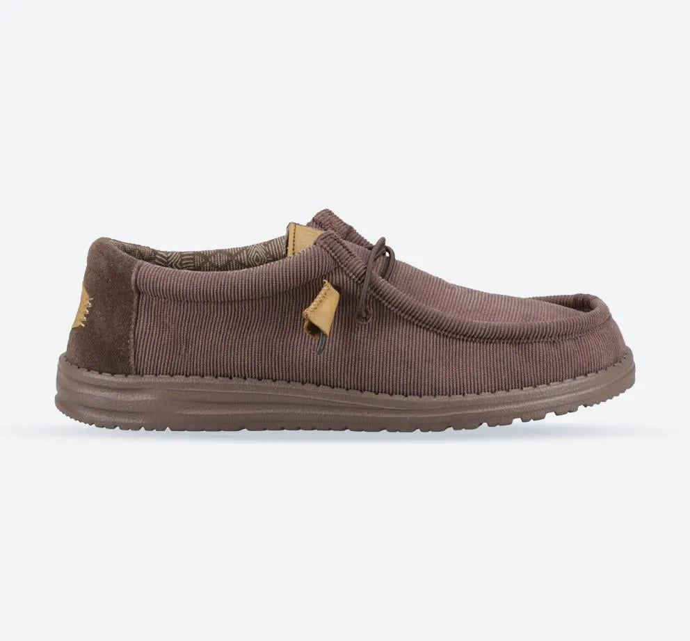 Men's Wide Fit Heydude 40163 Wally Corduroy Classic Slip On Shoes sold by Wide Fit Shoes