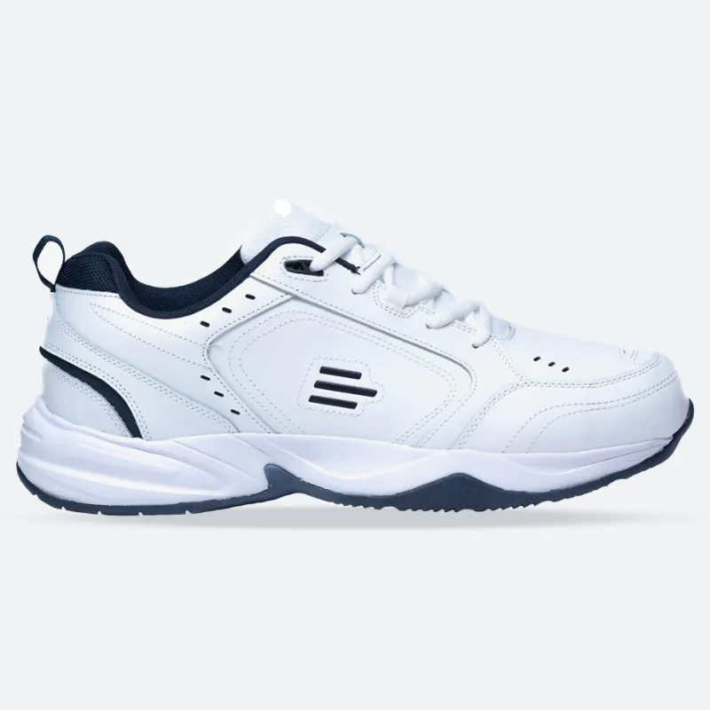 Men's Wide Fit Tredd Well Legend Trainers - White sold by Wide Fit Shoes