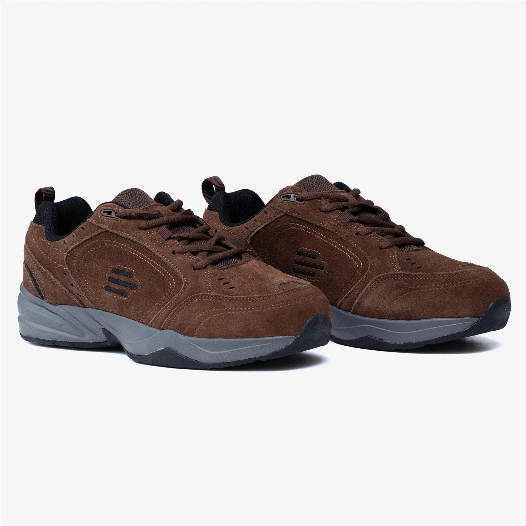 Men's Wide Fit Tredd Well Legend Trainers - Brown sold by Wide Fit Shoes product image thumbnail 4