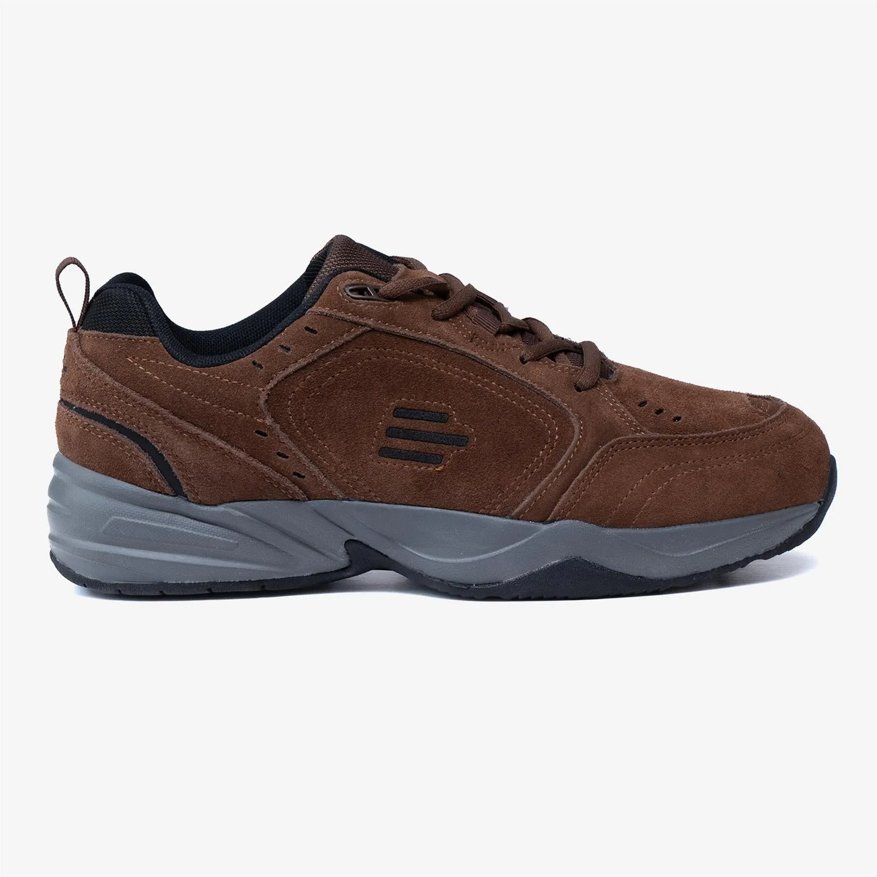 Men's Wide Fit Tredd Well Legend Trainers - Brown sold by Wide Fit Shoes product image thumbnail 2