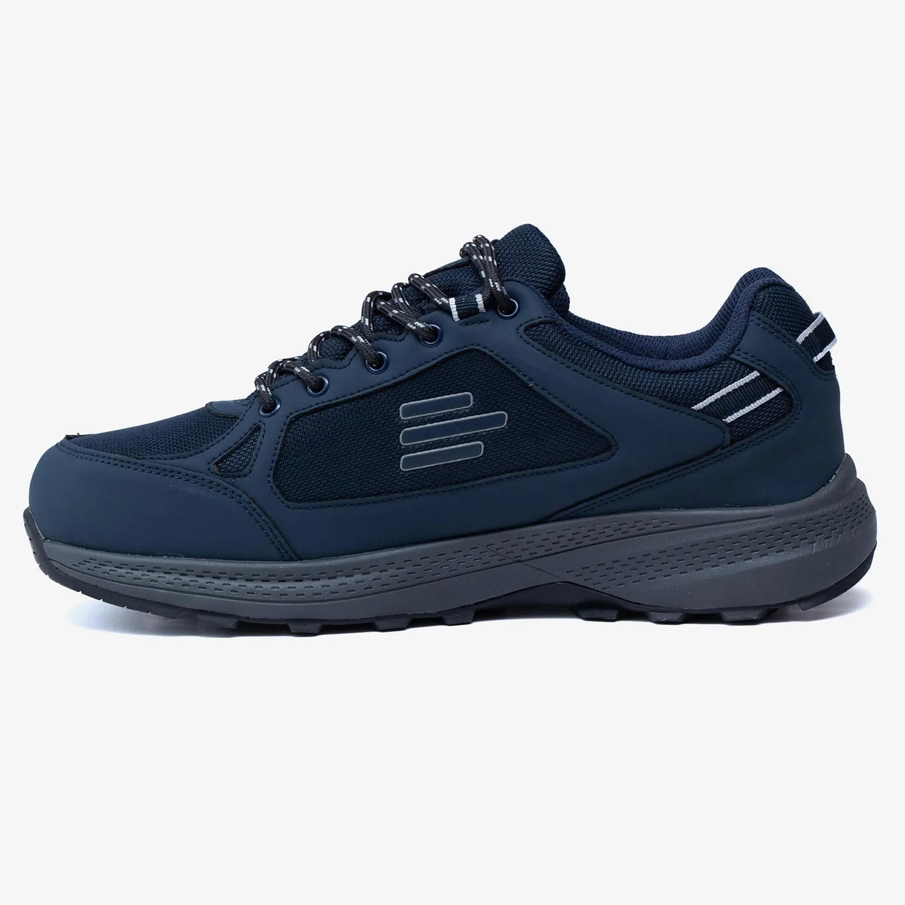 Men's Wide Fit Tredd Well Cloud Walk Trainers - Navy sold by Wide Fit Shoes product image thumbnail 4