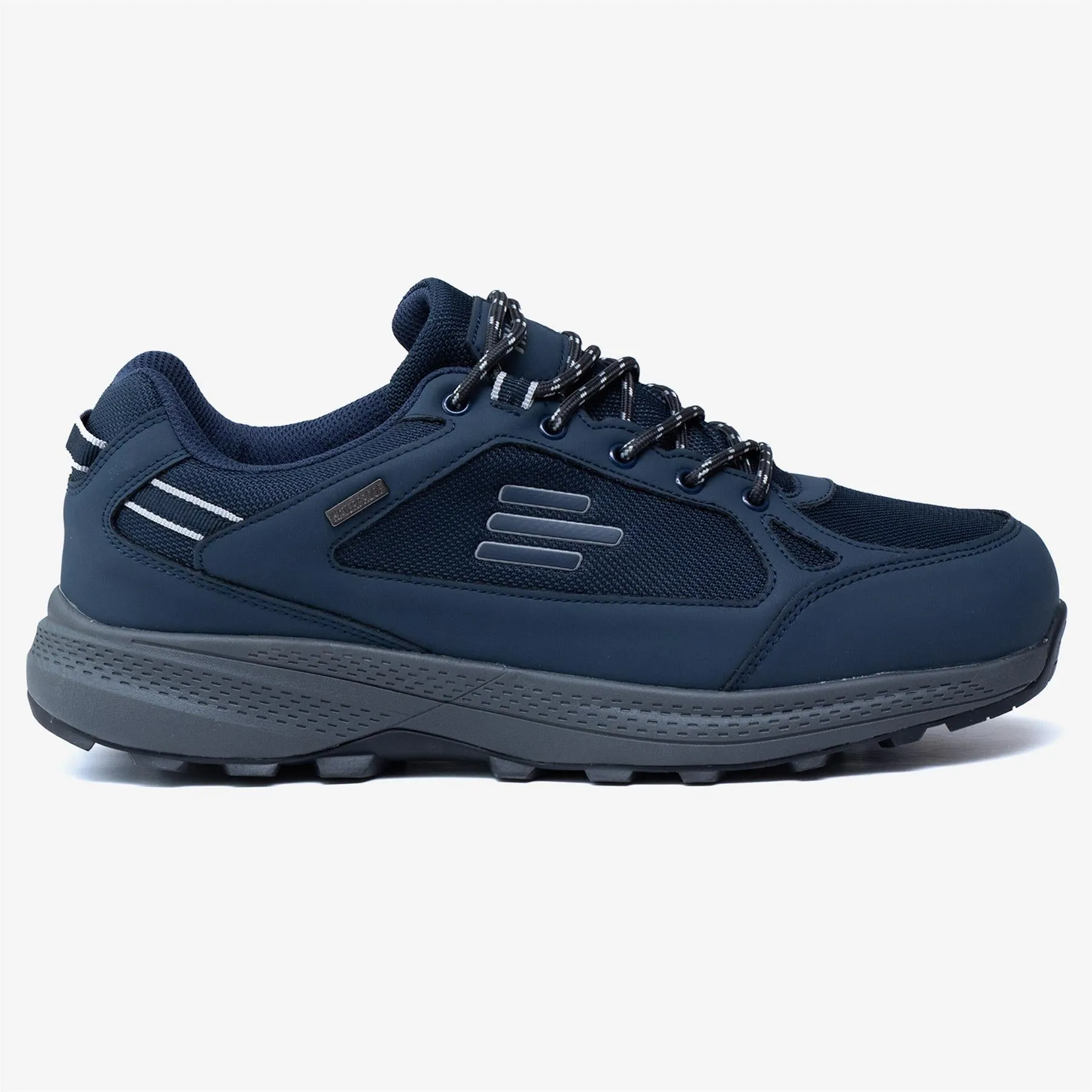 Men's Wide Fit Tredd Well Cloud Walk Trainers - Navy sold by Wide Fit Shoes product image thumbnail 2