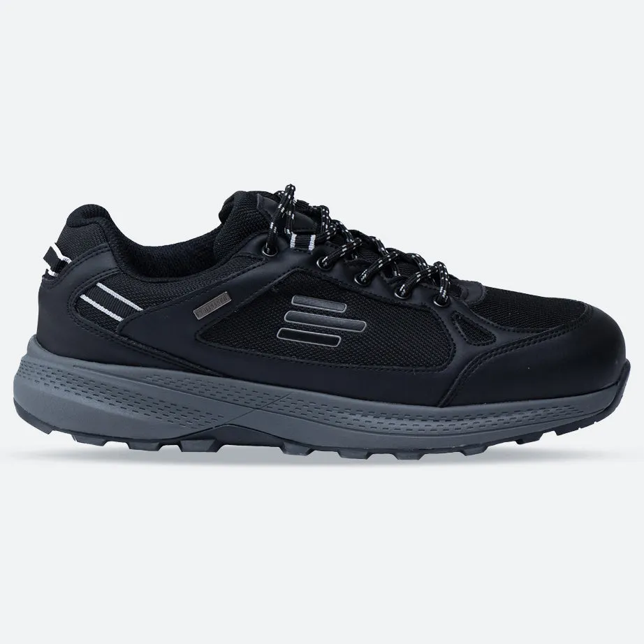 Men's Wide Fit Tredd Well Cloud Walk Trainers - Black sold by Wide Fit Shoes