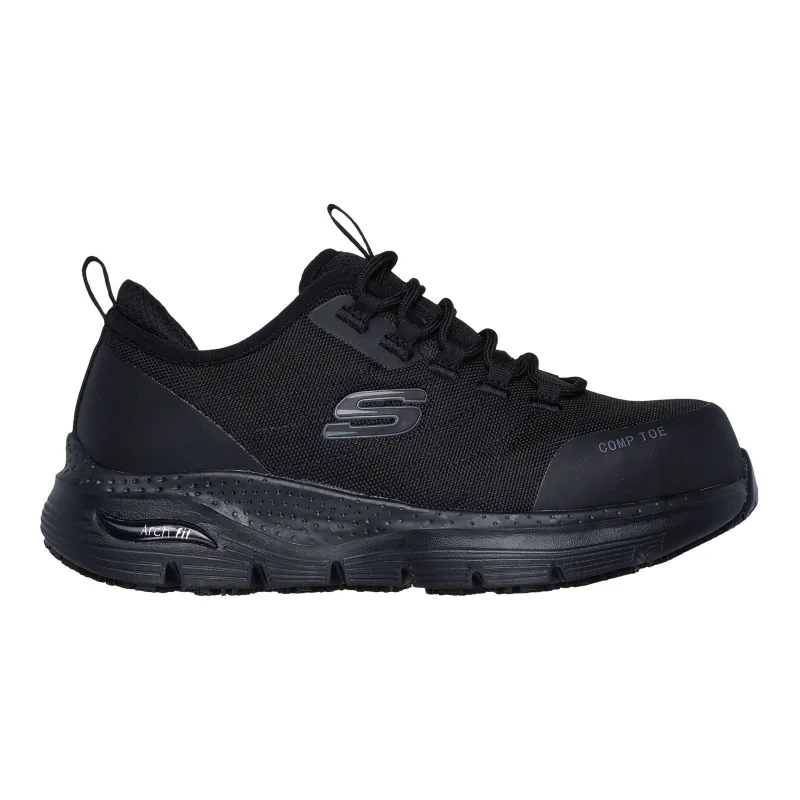 Women's Wide Fit Skechers 108075EC Arch Fit Sr Ebinal Safety Boots sold by Wide Fit Shoes
