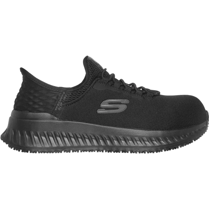 Women's Wide Fit Skechers 108152EC Slip-ins Work Tilido Ombray Safety Trainers sold by Wide Fit Shoes