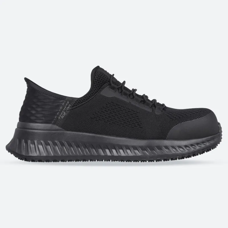 Men's Wide Fit Skechers 200206EC Slip-ins Tilido Fletchit Safety Trainers sold by Wide Fit Shoes
