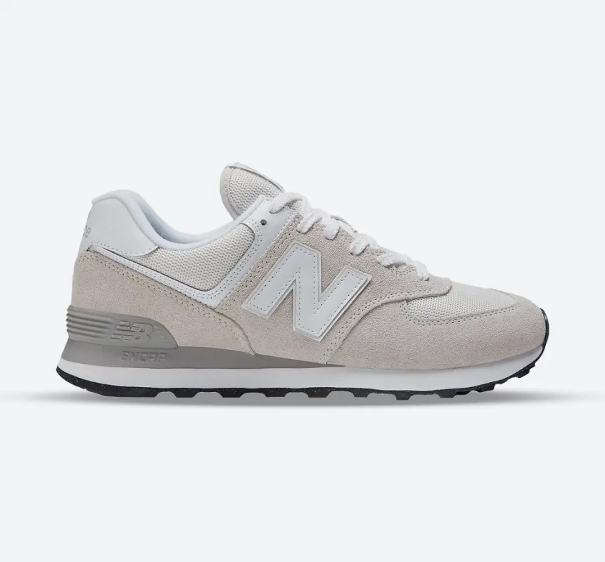Men's Wide Fit New Balance ML574EVW Walking/Running Trainers - Exclusive - Nimbus Cloud/White ENCAP Width 4E sold by Wide Fit Shoes