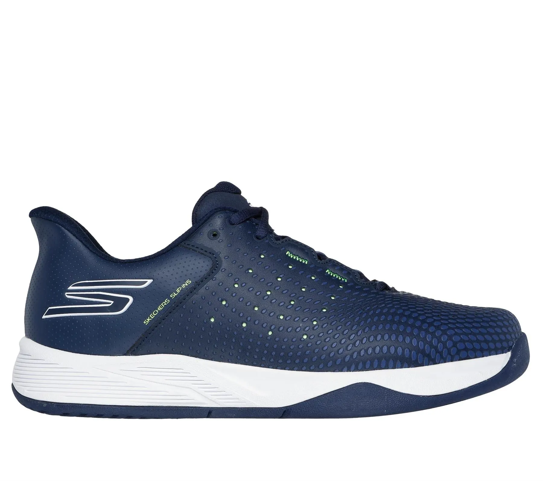 Men's Relaxed Fit Skechers 246101 Slip-ins Viper Court Reload Trainers sold by Wide Fit Shoes product image thumbnail 2