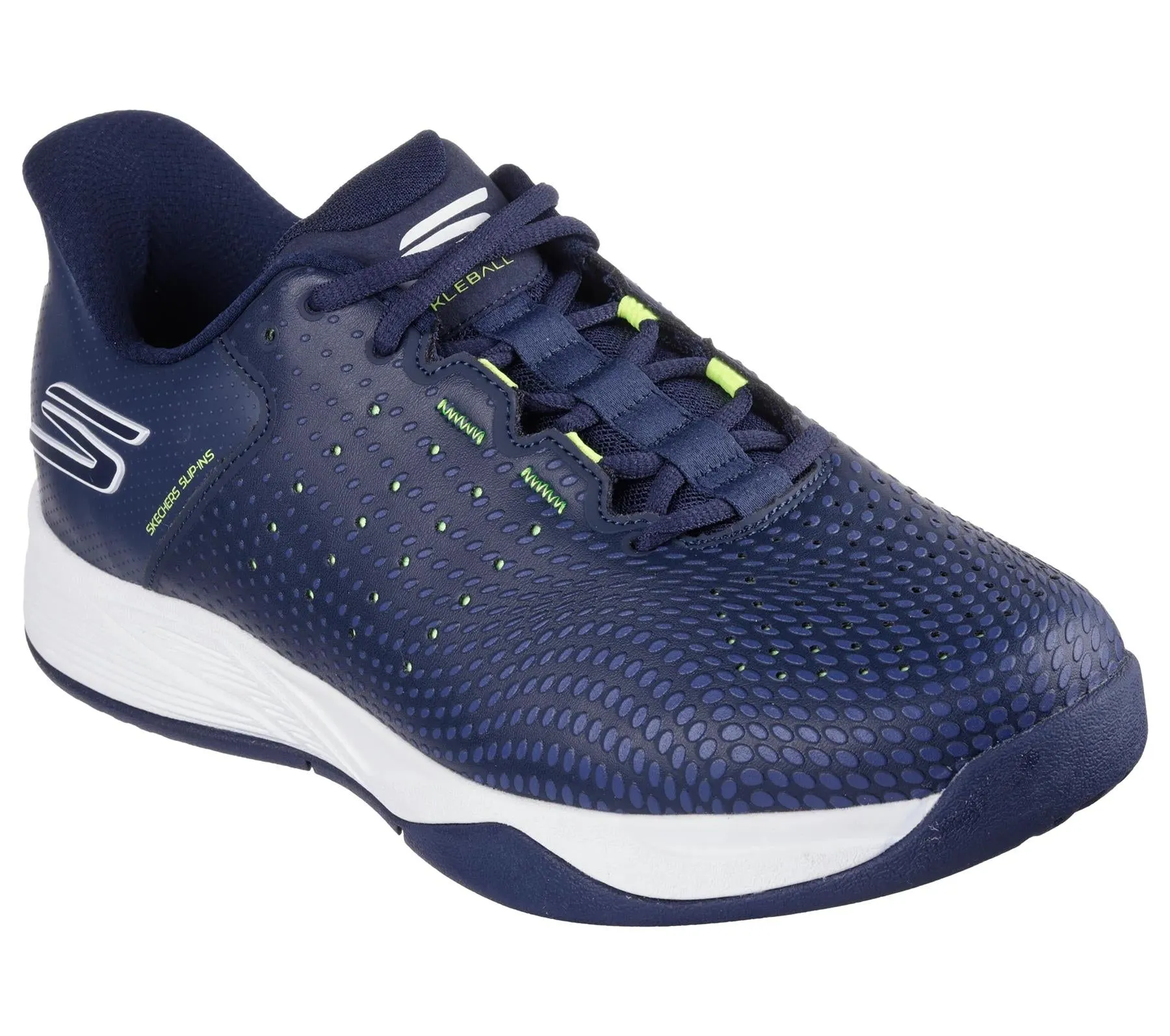 Men's Relaxed Fit Skechers 246101 Slip-ins Viper Court Reload Trainers sold by Wide Fit Shoes product image thumbnail 3