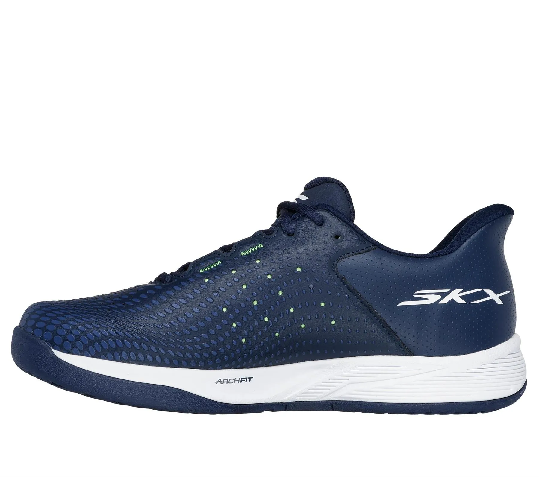 Men's Relaxed Fit Skechers 246101 Slip-ins Viper Court Reload Trainers sold by Wide Fit Shoes product image thumbnail 4