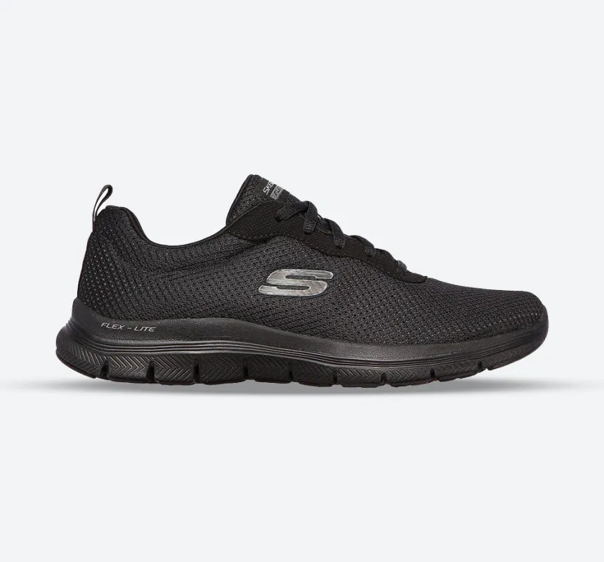 Womens Wide Fit Skechers Flex Appeal 4.0 149303 Brilliant Walking Trainers sold by Wide Fit Shoes