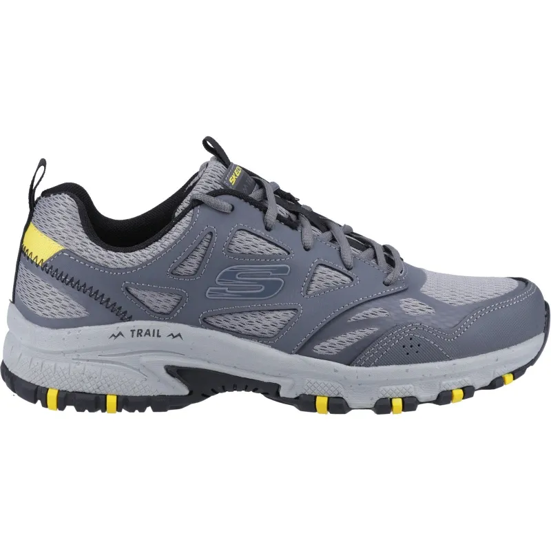 Men's Wide Fit Skechers 237265 Hillcrest outdoor trail Walking Trainers - Charcoal/Black sold by Wide Fit Shoes