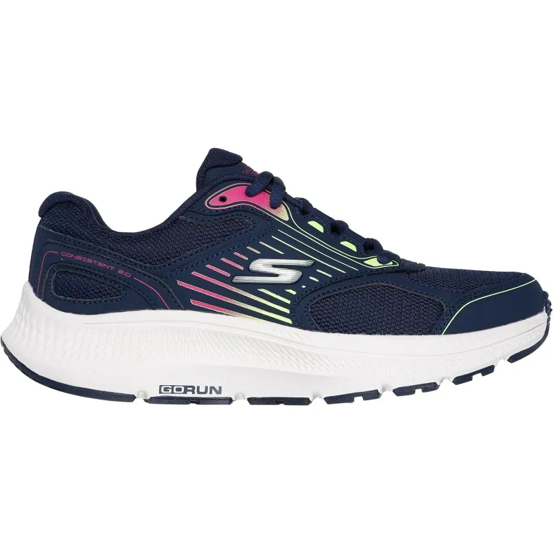 Women's Wide Fit Skechers 128606 Go Run Consistent 2.0 Advantage Trainers sold by Wide Fit Shoes