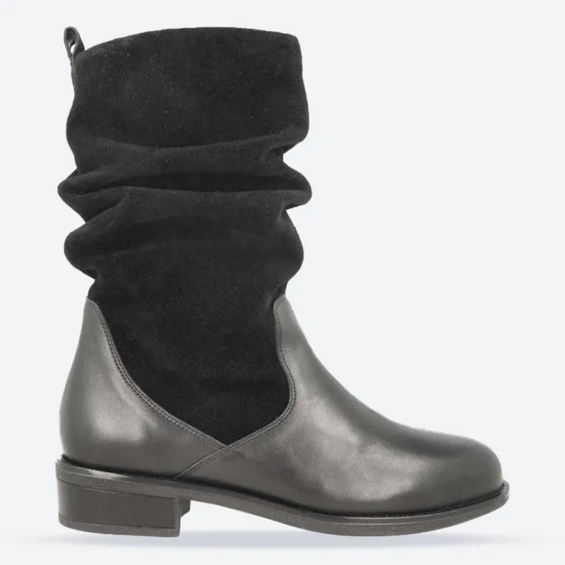 Women's Wide Fit DB Hornbeam Boots made by Wide Fit Shoes