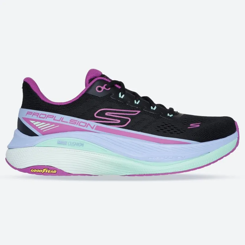 Women's Wide Fit Skechers 128901 Performance Max Cushioning Propulsion Trainers made by Skechers