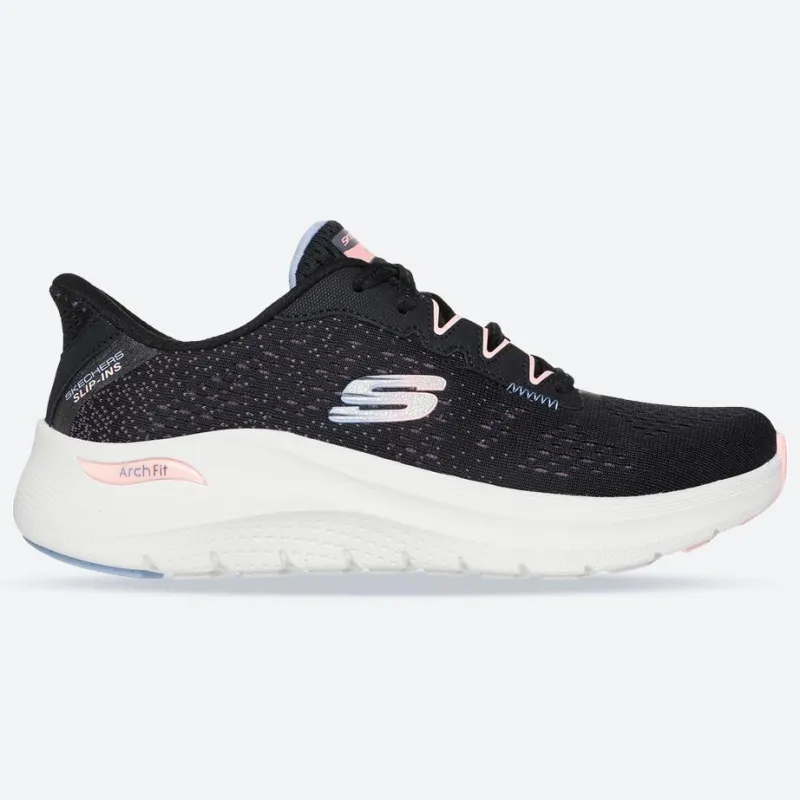 Women's Wide Fit Skechers 150333 Slip-ins Arch Fit 2.0 Fresh Space Trainers sold by Wide Fit Shoes