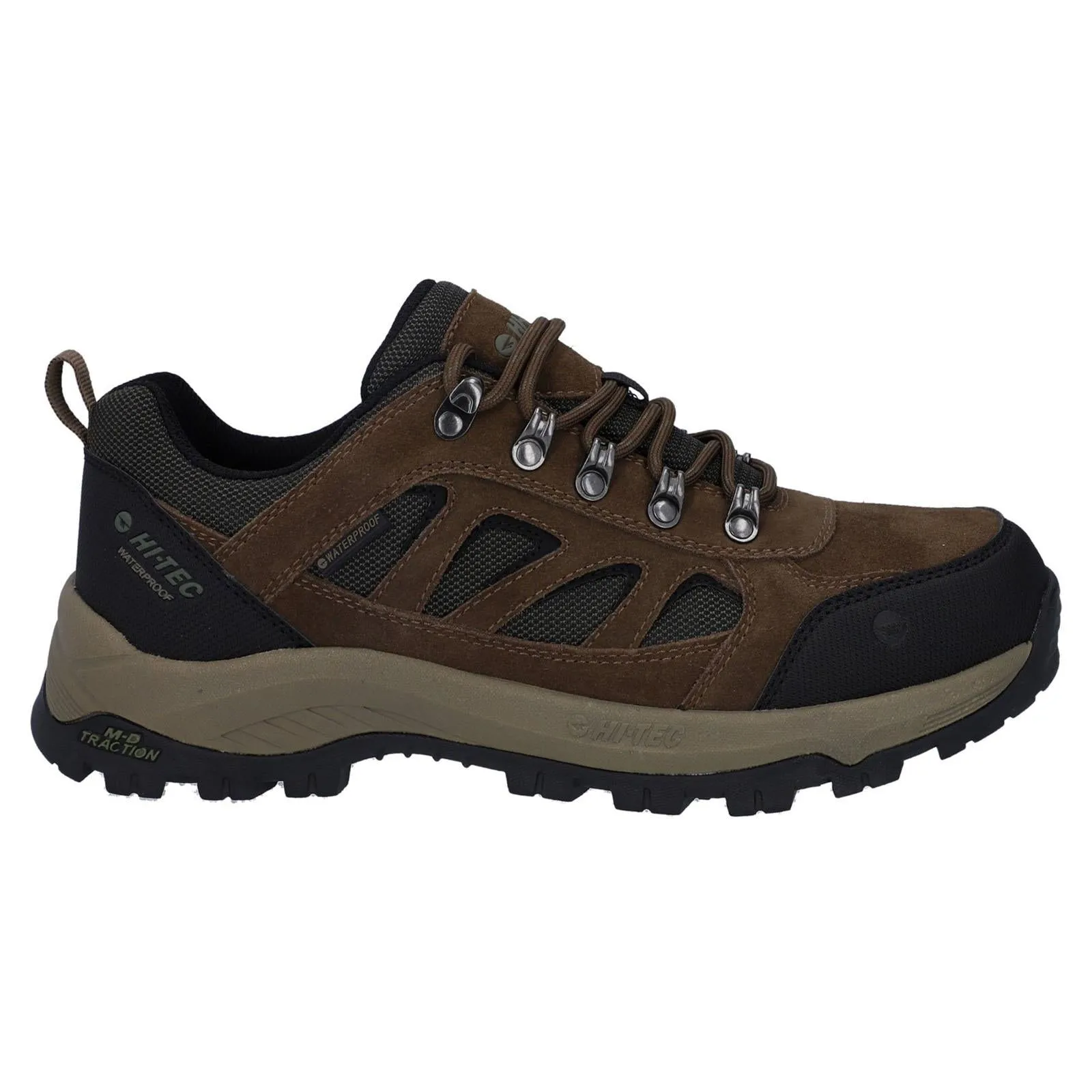 Men's Wide Fit Hi-tec Bandera Expedition Low Hiker Waterproof Trainers sold by Wide Fit Shoes product image thumbnail 2