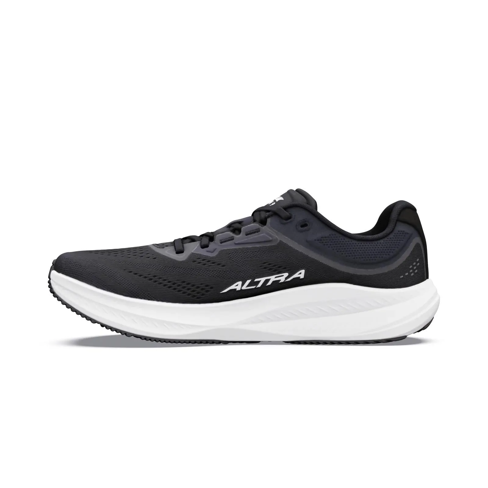 Men's Wide Fit Altra Torin 9 Trail Walking/Running Black/White Trainers sold by Wide Fit Shoes product image thumbnail 3