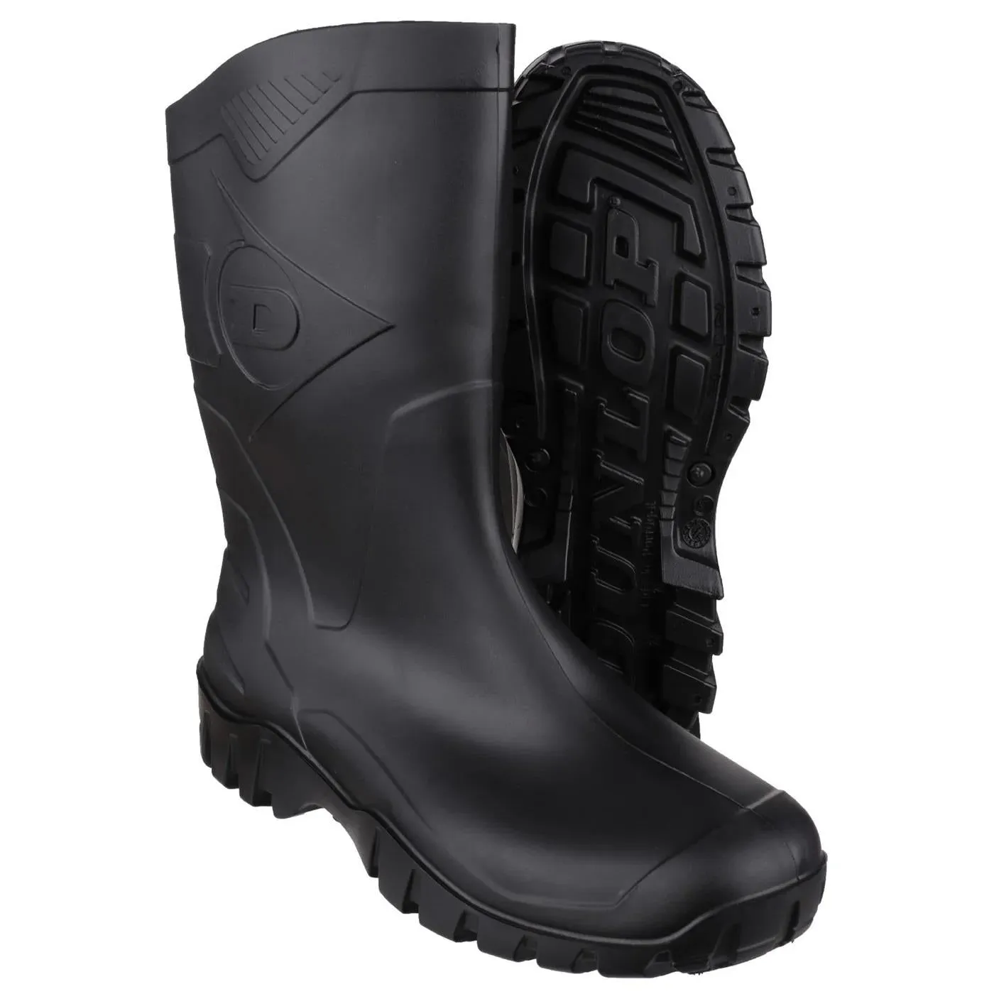 Men's Wide Fit Dunlop Dee Calf Length Wellington Boots W116A sold by Wide Fit Shoes product image thumbnail 5