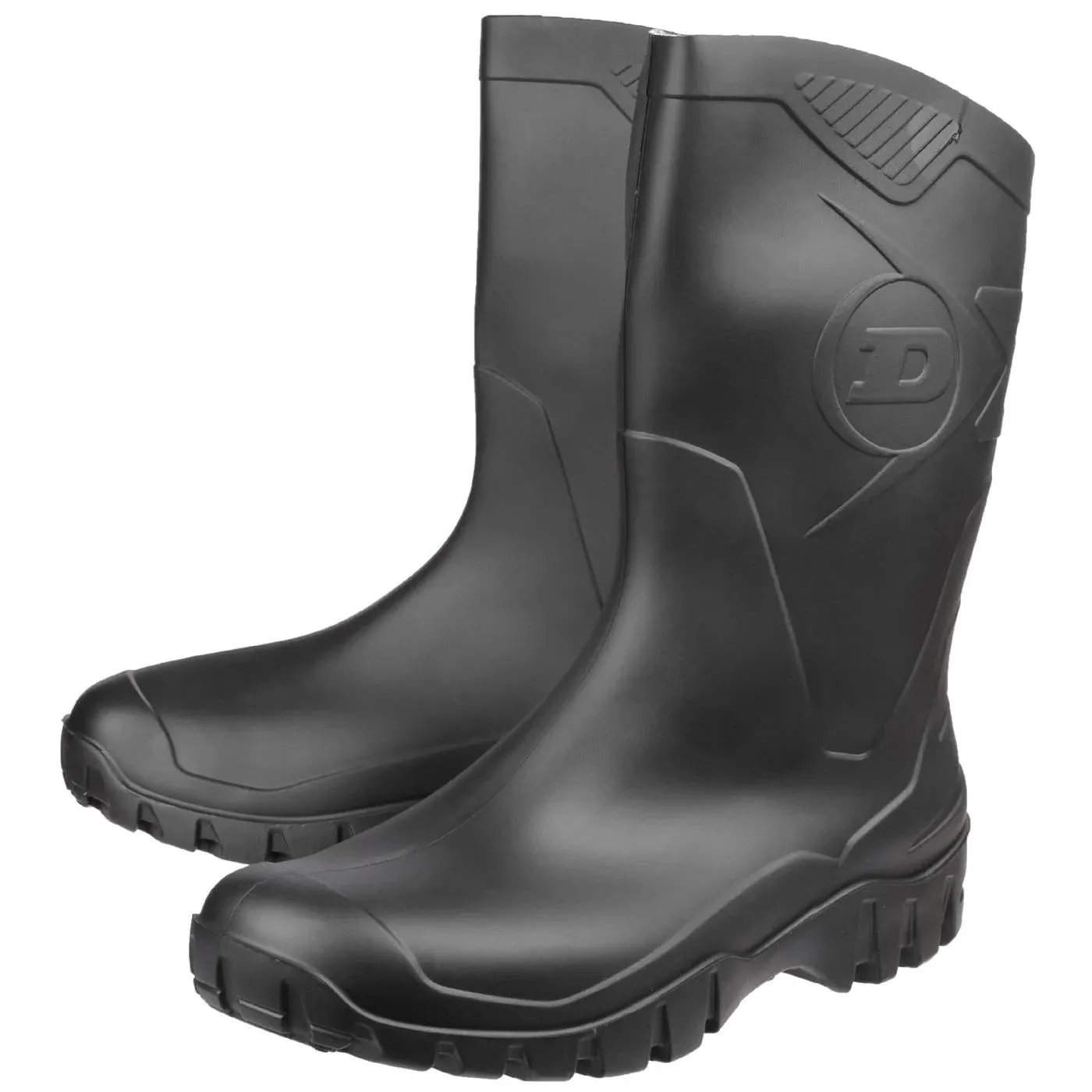 Men's Wide Fit Dunlop Dee Calf Length Wellington Boots W116A sold by Wide Fit Shoes product image thumbnail 4