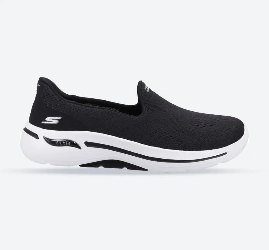 Women's Wide Fit Skechers 124483 Go Walk Arch Fit Imagined Trainers sold by Wide Fit Shoes