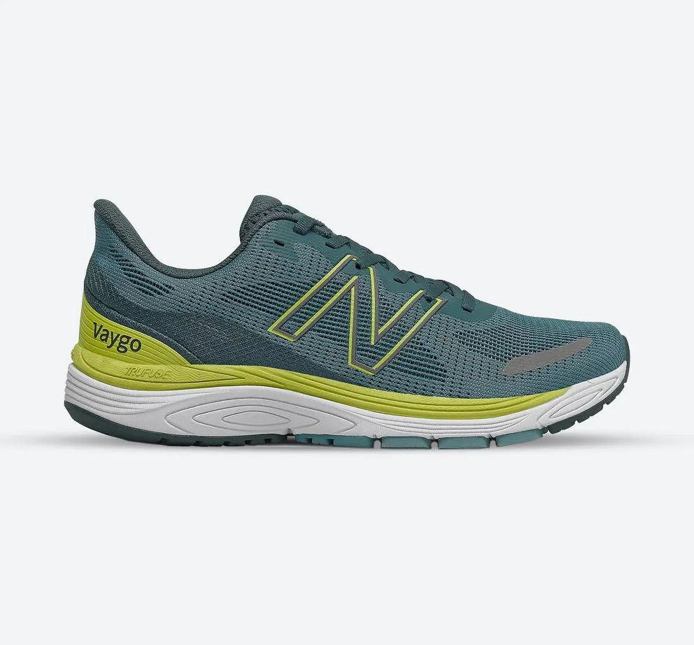 Women's Wide Fit New Balance MVYGOLY2 Vaygo Running Trainers - Green/Yellow sold by Wide Fit Shoes