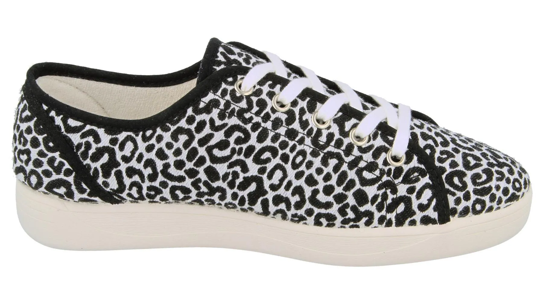 Womens Wide Fit DB Kentucky Canvas Shoes sold by Wide Fit Shoes product image thumbnail 4