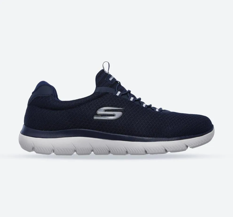 Men's Wide Fit Skechers 52811 Summits Slip On Sports Trainers sold by Wide Fit Shoes