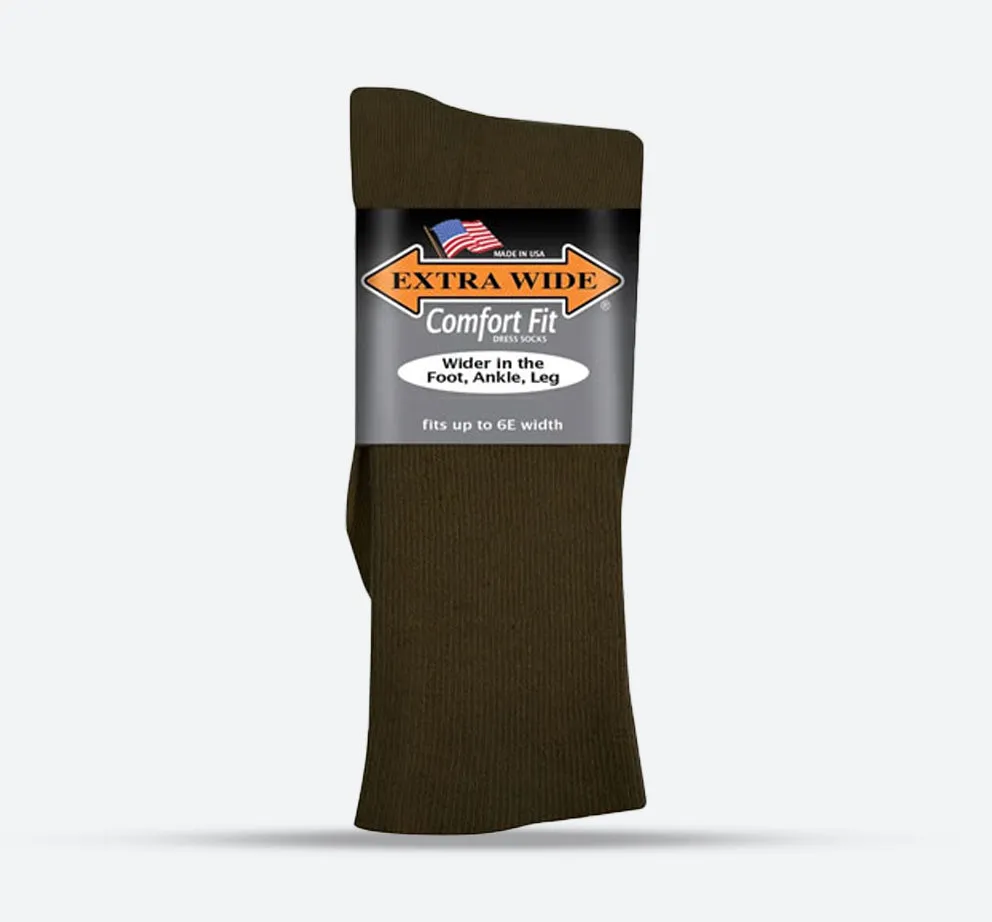 Mens Extra Wide 2700 Comfort Fit Dress Socks sold by Wide Fit Shoes