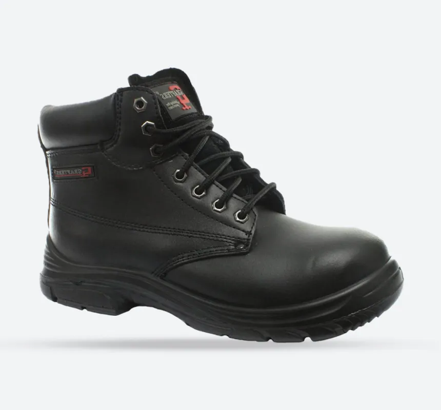 Mens Wide Fit Grafters M9503A Steel Toe Cap Boots sold by Wide Fit Shoes