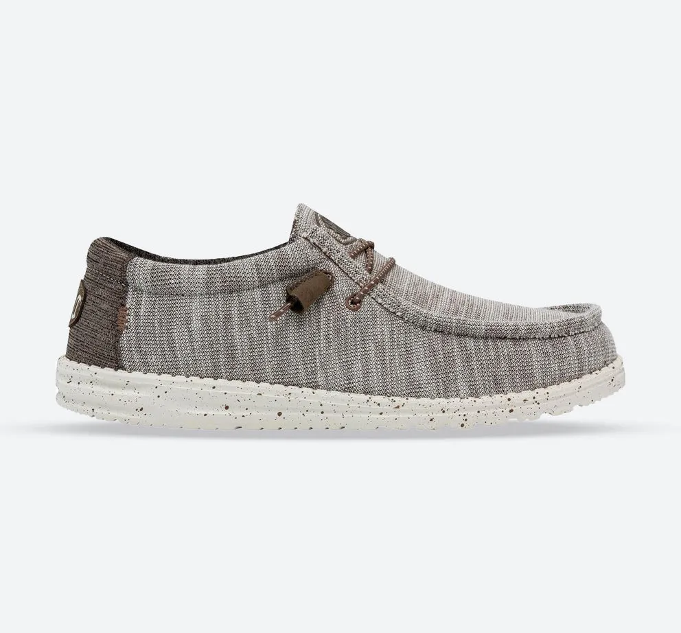Men's Wide Fit Heydude Classic Wally Stretch Mix Shoes sold by Wide Fit Shoes