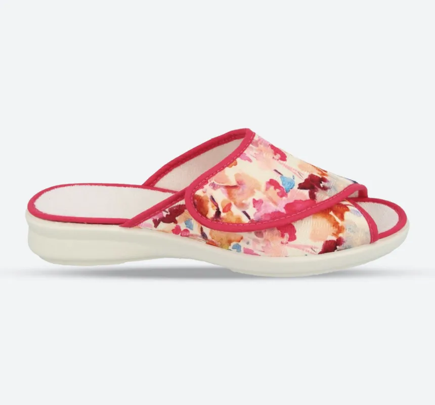 Womens Wide Fit DB Swallow Slippers sold by Wide Fit Shoes