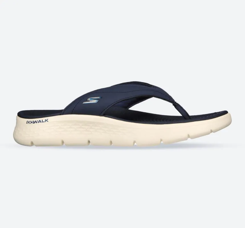 Men's Relaxed Fit Skechers 229202 Go Walk Flex Vallejo Sandals - Navy sold by Wide Fit Shoes