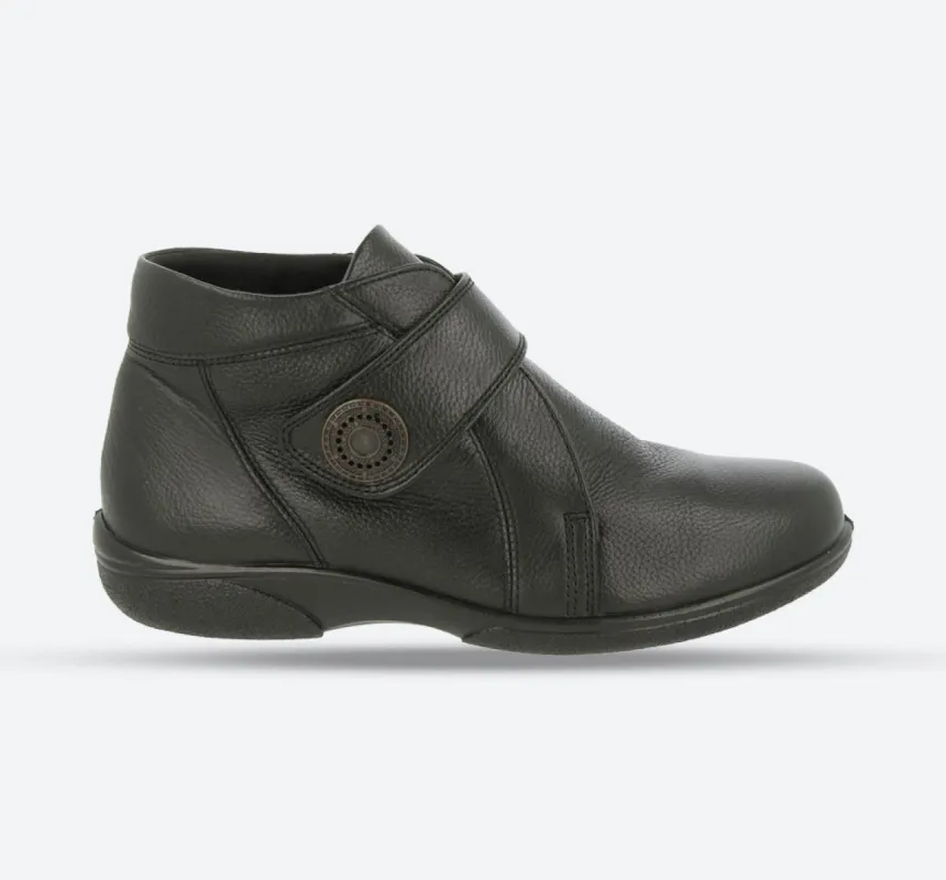 Womens Wide Fit DB Doris Boots sold by Wide Fit Shoes