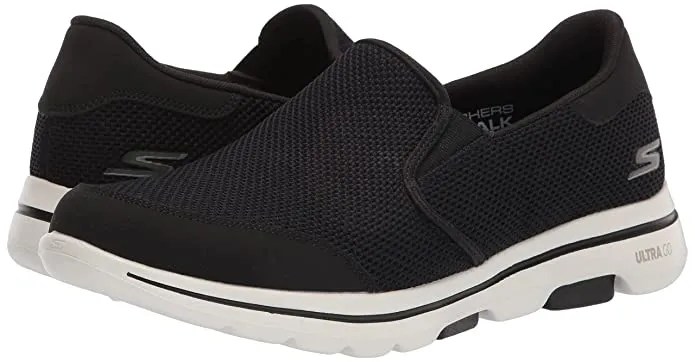Mens Wide Fit Skechers Go Walk 5 Apprize 55510 Walking Trainers sold by Wide Fit Shoes product image thumbnail 4
